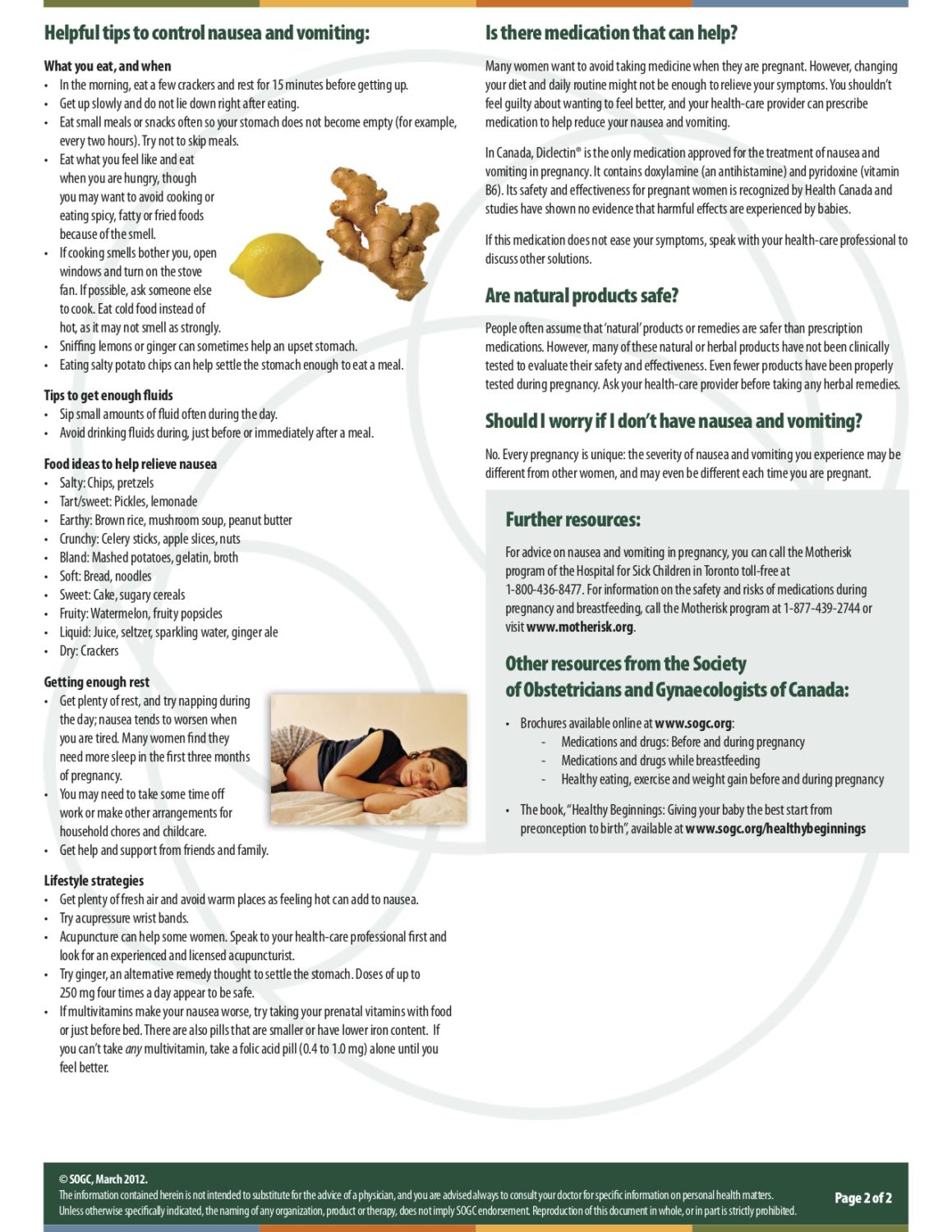 Pregnancy Basics Family Midwifery Care of Guelph