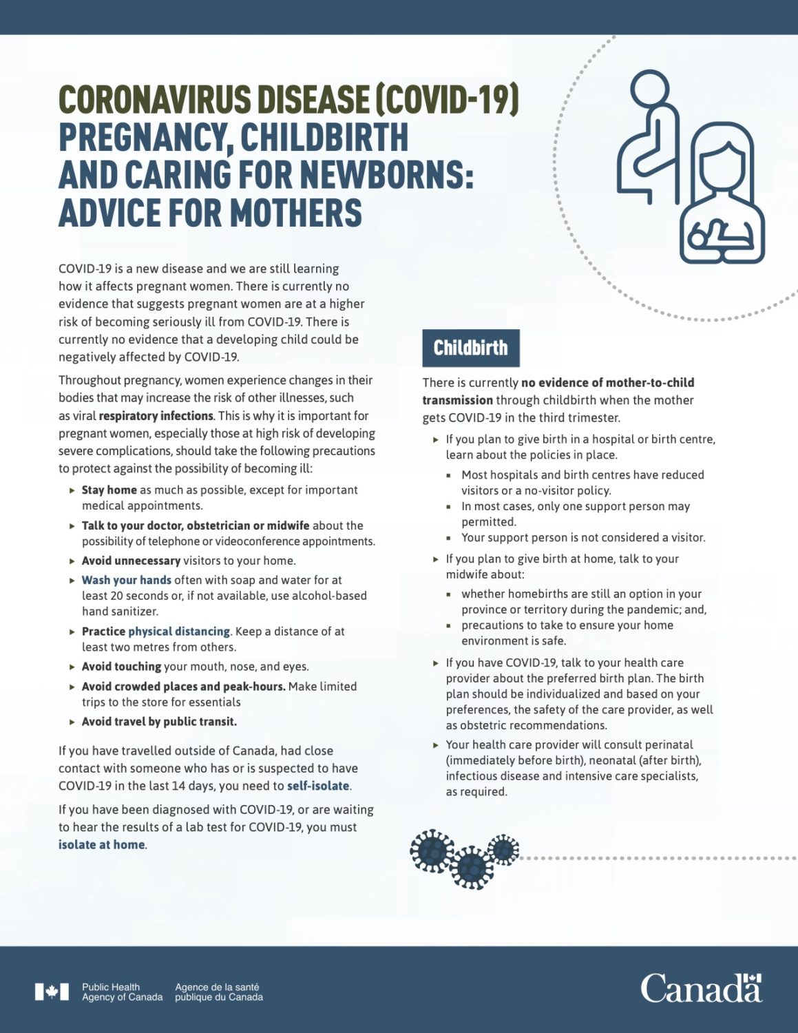 Information about COVID19/Coronavirus Family Midwifery Care of Guelph